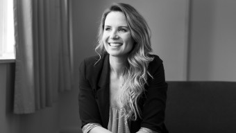 Olympic Swimmer Kara Lynn Joyce visits The Players' Tribune office in New York City, New York on Friday, April 29, 2016. (Photo by Taylor Baucom/The Players' Tribune)
