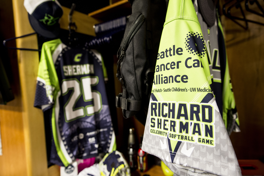 richard sherman softball jersey